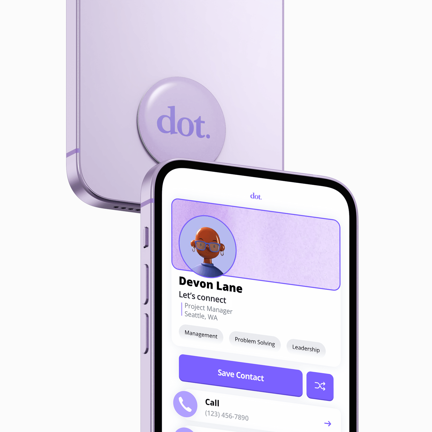 dot. classic - Tap Compatible with iPhone & Android